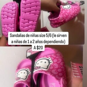 Hello Kitty Pink Sandals